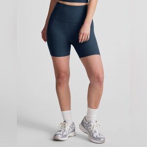 Beyond Yoga Spacedye Keep Pace 5" Short - Nocturnal Navy